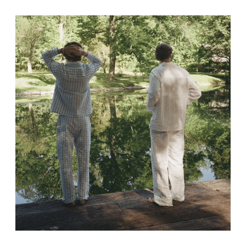 Bæk&bølge Bianca Shirt M/l White/white, S / M