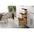 Maddison 60'' Free Standing Double Bathroom Vanity with Engineered Stone Top-647507113