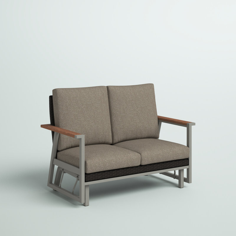Bertolde 52.8'' Wide Loveseat with Cushions
