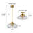 2-Light Fluted Glass Pendant & Semi-Flush Mount-1917717980