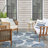 Ovidijus Floral Indoor / Outdoor Rug-703504209