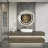 Naiha Aluminium Frame Circle Wall Mirror-1209272090