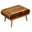 Table basse ouverte en bois massif