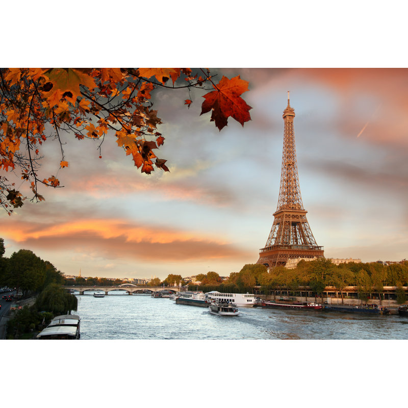 Tour Eiffel à Paris, H 32 po x l 48 po
