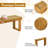 Solid Wood Acacia Outdoor Bench