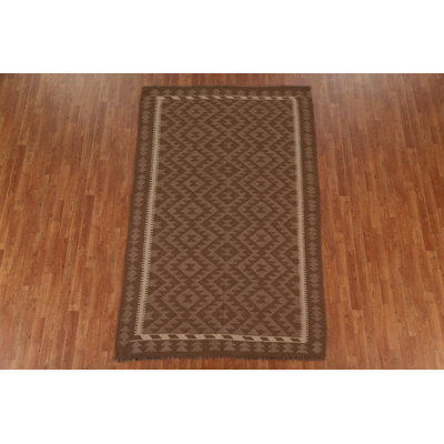 Tapis unique en laine noué à la main 5 pi 4 po x 8 pi 2 po New Age