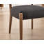 Chaises de salle à manger rembourrées modernes avec dossier incurvé, avec structure en bois massif, pour la salle à manger / salon-1295354268-1295354274