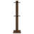 Rawlins Walnut Engineered Wood Coat Rack