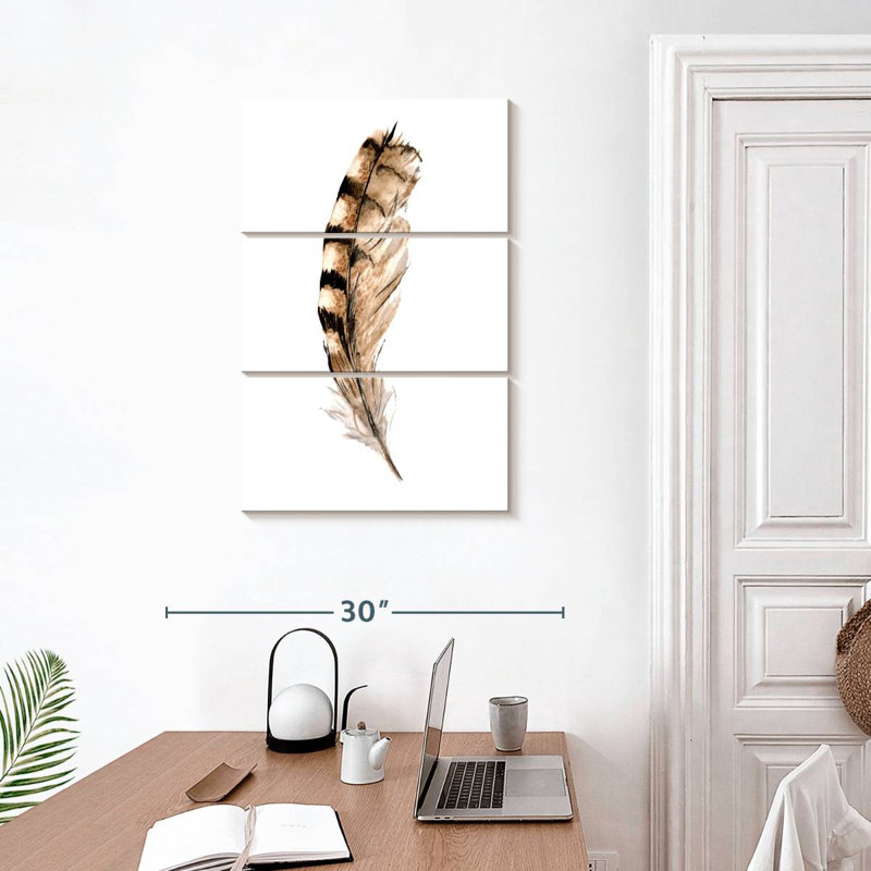Kerner Turkey Feather, 32" H x 20" W