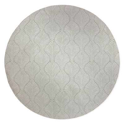Elegant Palms Non-Slip Outdoor Rug