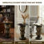 Table d'appoint Leopard Head