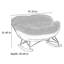 Chaise berçante confortable à conception intégrée-106743395-106743396