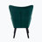 Velvet Wingback Chair