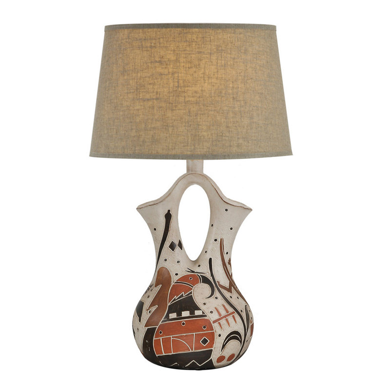 Lampe hydrocal Fulfer, Blanc, Yes