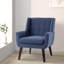 Upholstered Linen Blend Accent Chair-1192272121