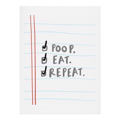 « poop deck manger repeat », art textuel