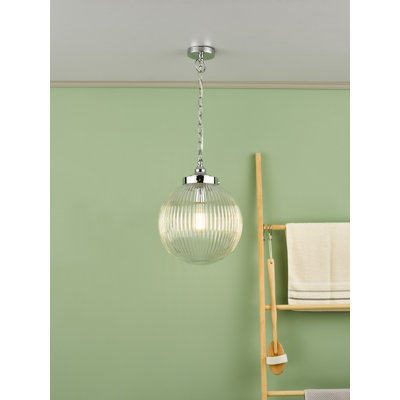 Amreen Glass Semi Flush Mount