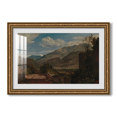 Bonneville, Savoy, 1803-J.M.W. Turner-Custom Framed Canvas
