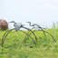 Cranes with Reeds Garden Sculpture Pair
