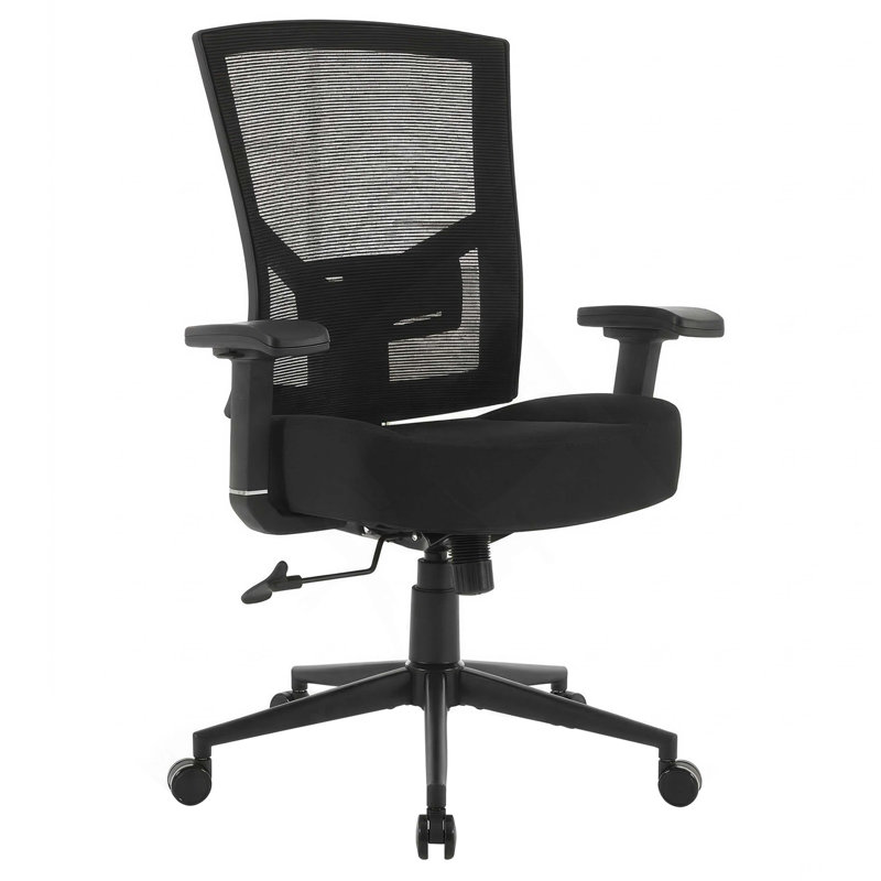 Grande et grande chaise de bureau 600 lb avec support lombaire pour un travail quotidien en maille ergonomique de huit heures par jour