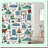 Happy Camper Retro RV Shower Curtain - Rustic Wood Design for Travel Trailers & Motorhomes, Small Size with Hooks