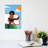 Afro And Hoops - Print on Canvas-835426044-879400941