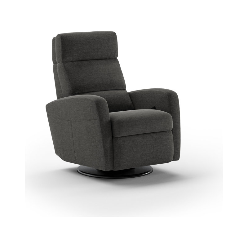 Sloped Recliner - Manual, Dark Gray
