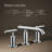Purist Widespread Bathroom Faucet with Drain Assembly-1743363