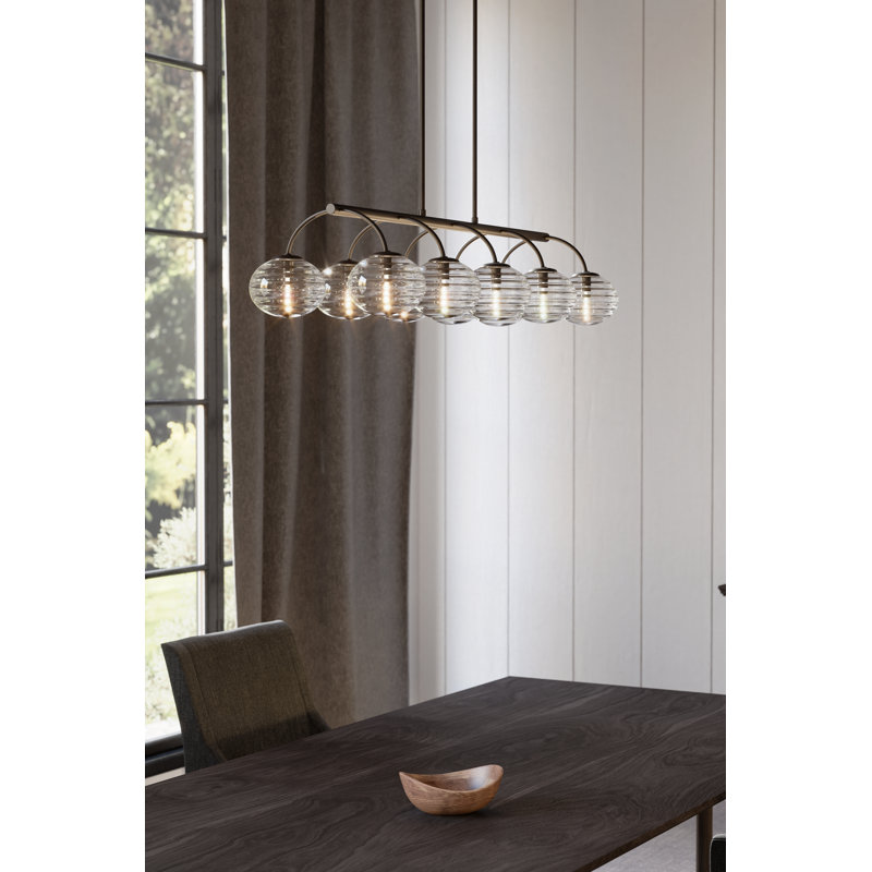Lenora 47" 10-Light Linear Chandelier