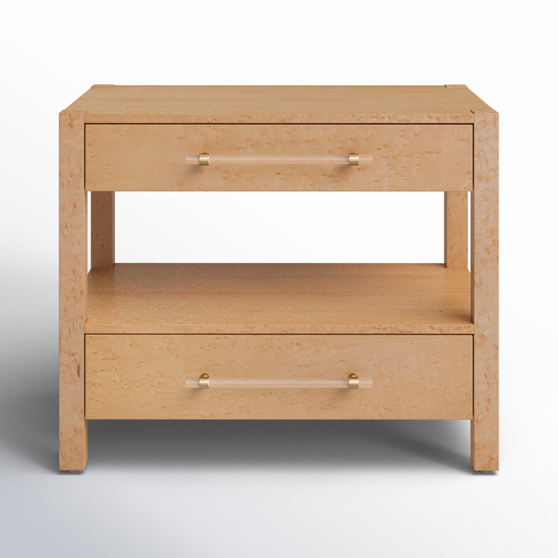 Omnia 26'' W Nightstand, Natural Maple