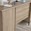 Bureau de direction, finition brune
