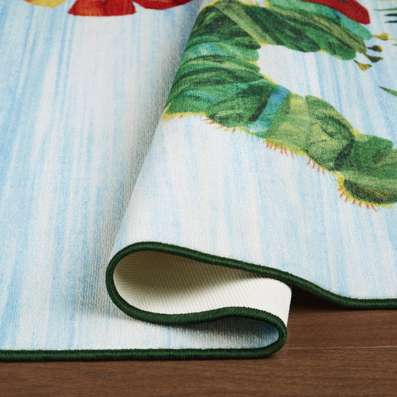 Rectangle Polyester Rug, Rectangle 6'6" x 9'5"