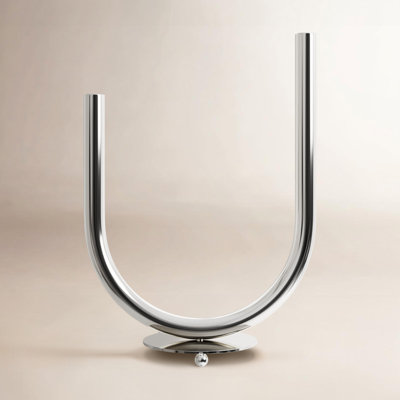 Bianca Stainless Steel Candelabra