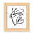Cadre cube naturel mat