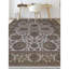 Tapis ivoire et doré de haute qualité noué à la main