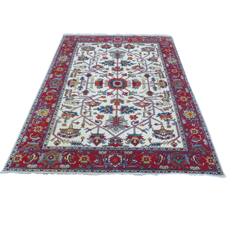 Tapis oriental kazak noué à la main 8 pi 10 po x 11 pi 7 po 73C13F40D3B74B418639FCBE2BF0B660