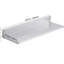 Tablette flottante en acier inoxydable de 8,6 po x 30 po, capacité de 44 lb, rangement pour restaurant, bar, hôtel, argent, tablette spacieuse en acier, facile à assembler