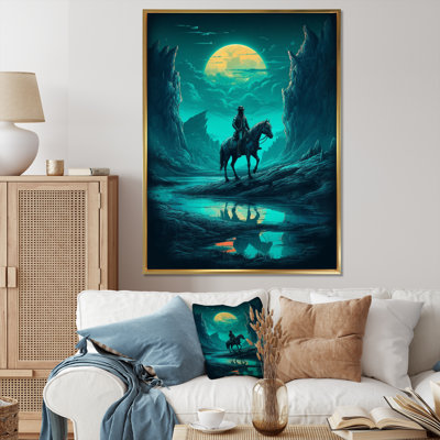 Night Rider III sur toile