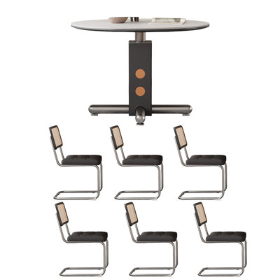 New Modern Rock Slab Dining Table Sets.