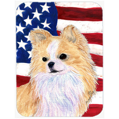 Patriotic Glass Cutting Board