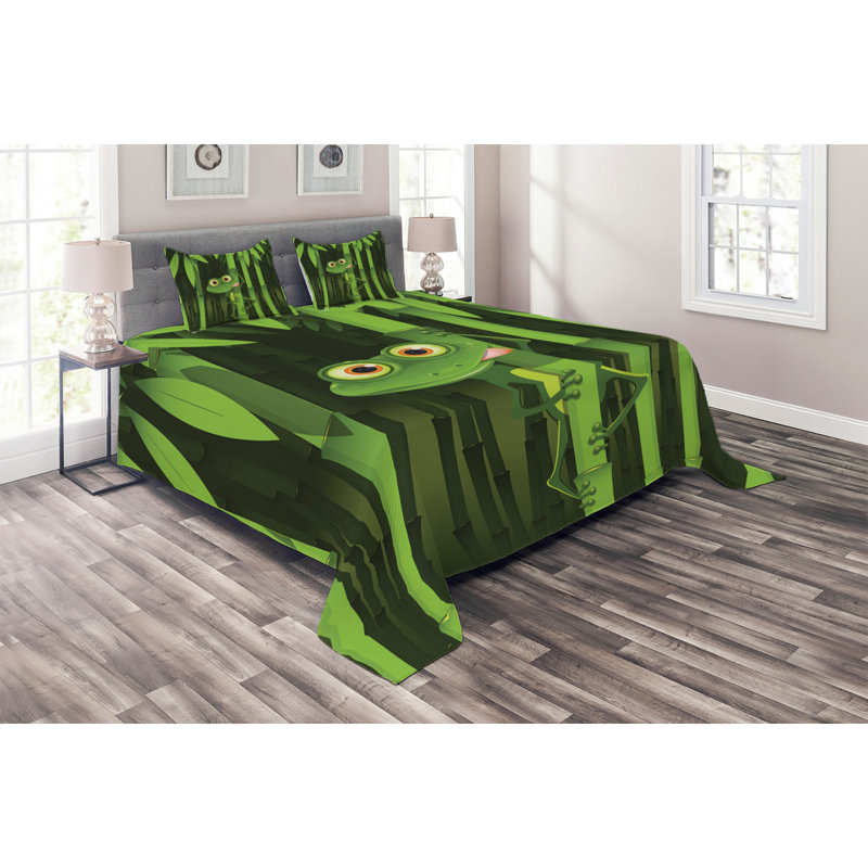 Eclectic Polyester Coverlet