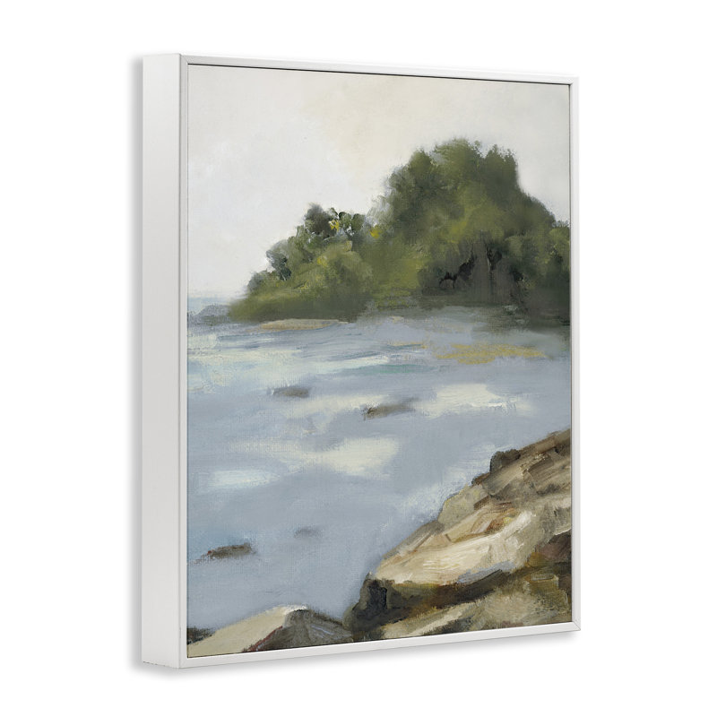 «Rush River Landscape», estampe numérique, conception de Jacob Q, H 20 po x l 16 po