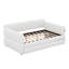 Grand lit plateforme tapissier avec lit gigogne-1216556211