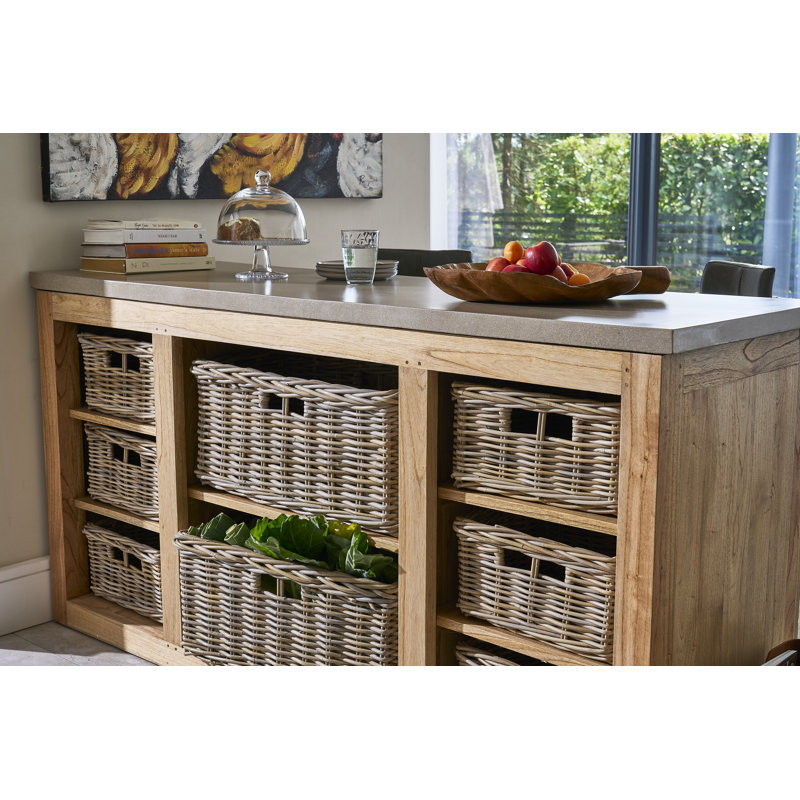 180 cm W Kitchen Island with Top