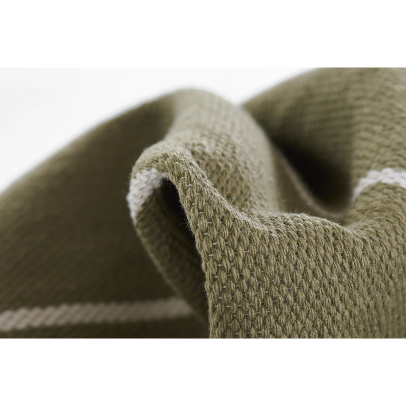 Area Rug in Green, Rectangle 3'6" x 5'6"