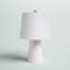 Lampe de table blanche 16,5 po Marley