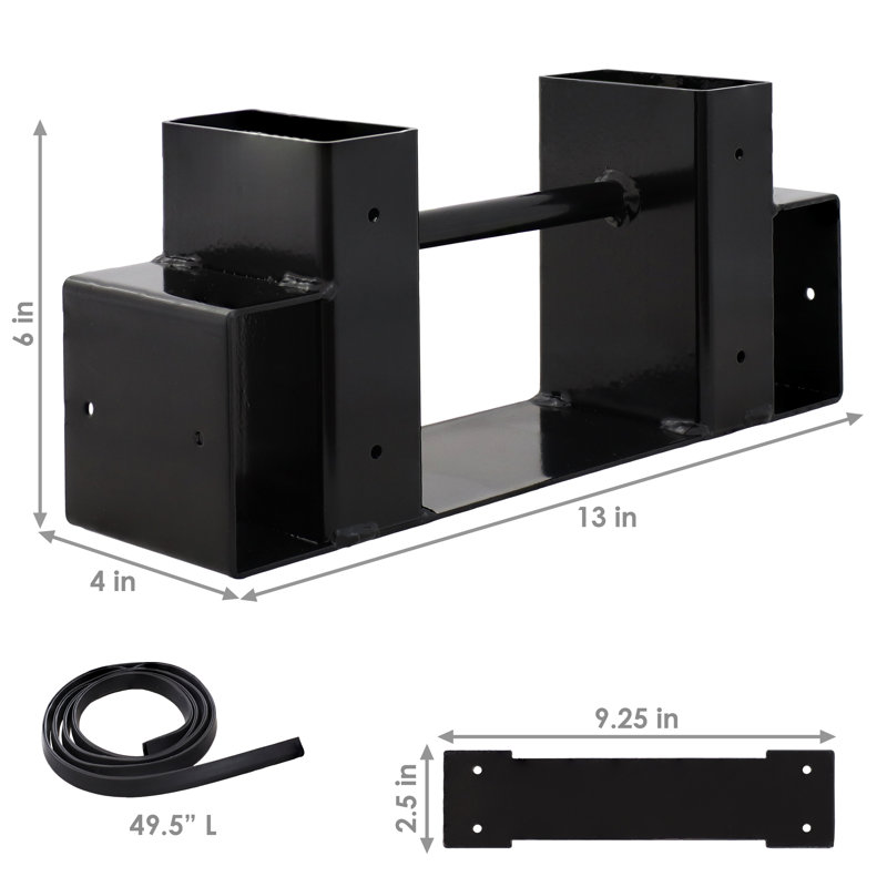 Holsworth 13'' W Metal Log Rack