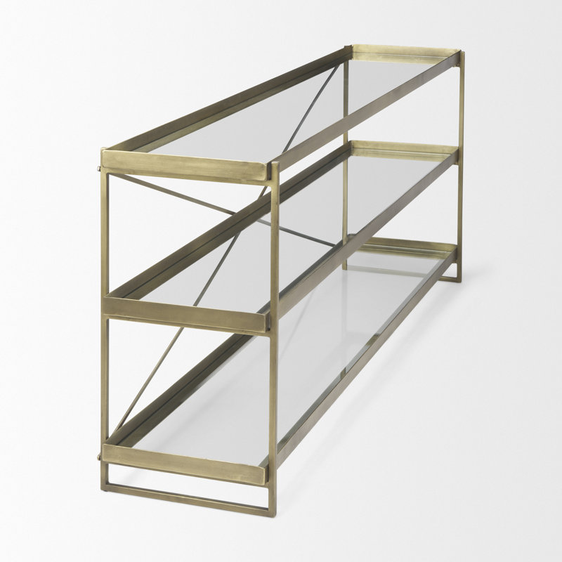 Console Lupita, Or, 72 x 16 x 30