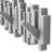Plastic Wall 2 - Hook Wall Mounted Coat Rack-578164055