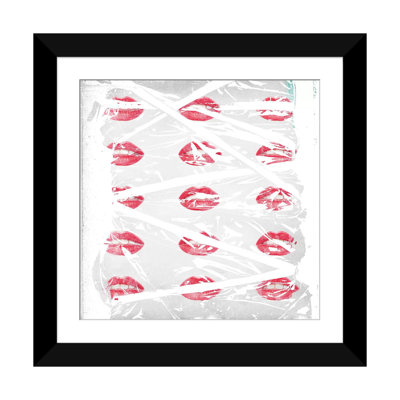 «Lips» par Teis Albers, impression sur toile